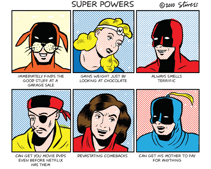 Super Powers Stivers Cartoons